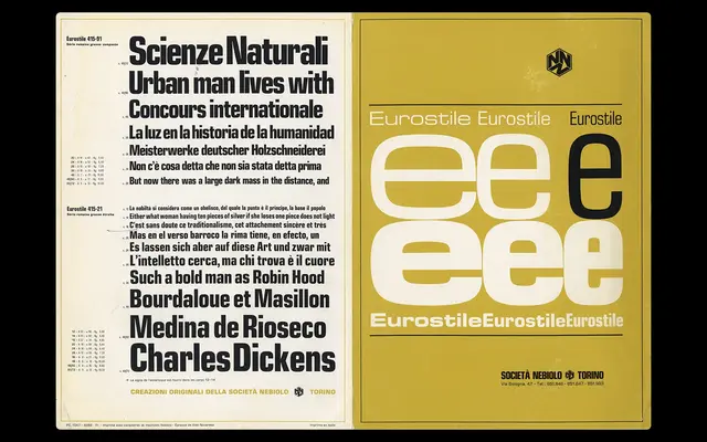 Panell specimen from Displaay Type Foundry