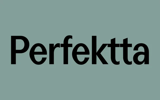 Perfektta specimen from Displaay Type Foundry