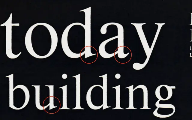 Reckless specimen from Displaay Type Foundry