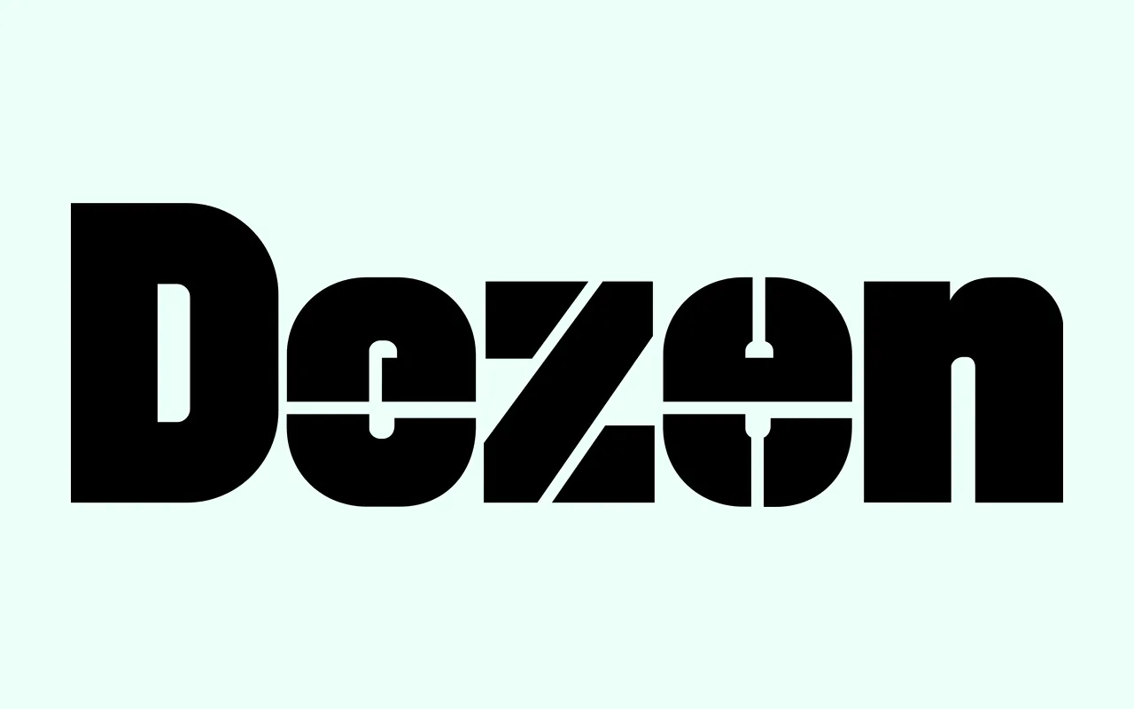 Dezen specimen from DizajnDesign