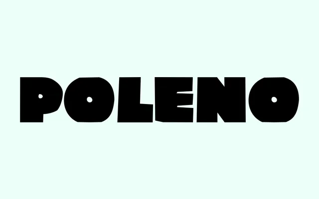 Poleno specimen from DizajnDesign