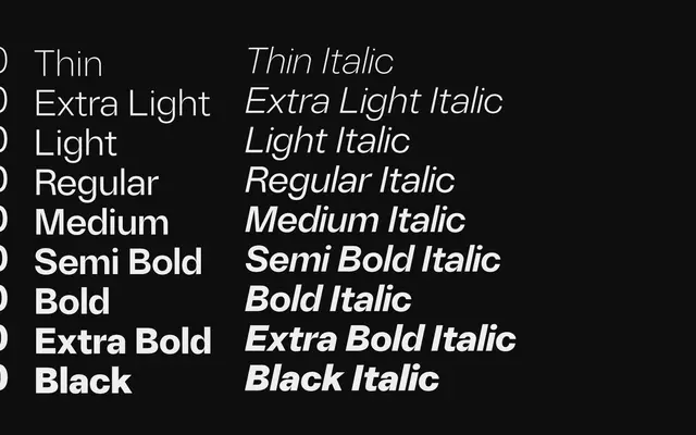 DK Grotesk specimen from DK Type