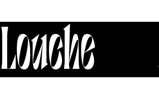 Louche specimen from Domicile Foundry