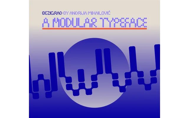 Bezigrad specimen from Dotless type