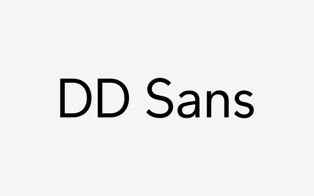 DD Sans specimen from Double Dagger