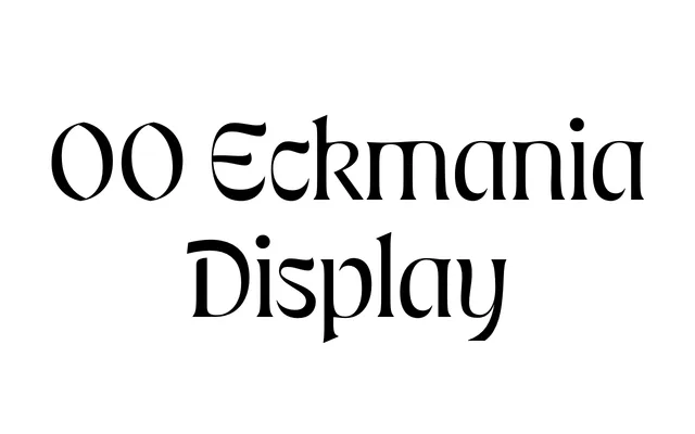 Eckmania Display specimen from Double Zero
