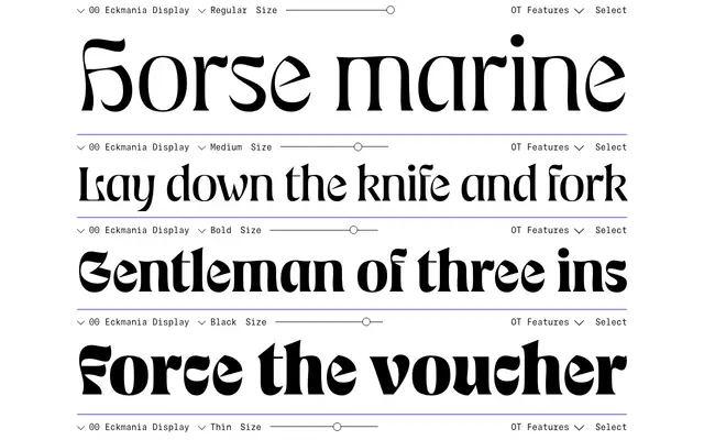 Eckmania Display specimen from Double Zero