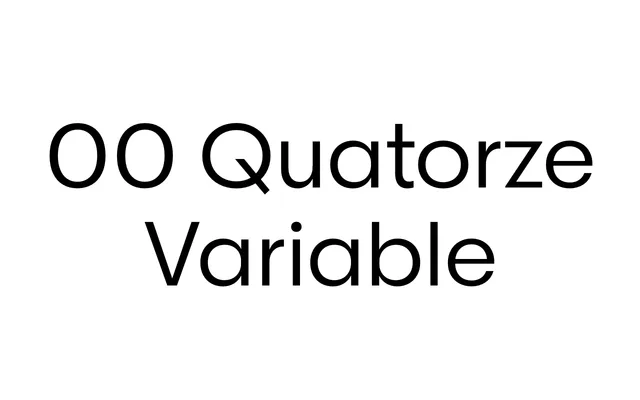 Quatorze Variable specimen from Double Zero