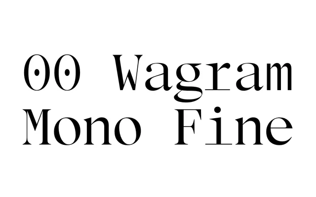 Wagram Mono Fine specimen from Double Zero