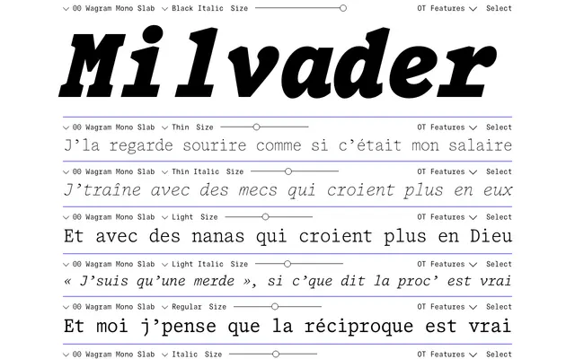 Wagram Mono Slab specimen from Double Zero