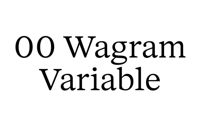 Wagram Variable specimen from Double Zero