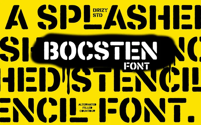 Bocsten specimen from Drizy Font