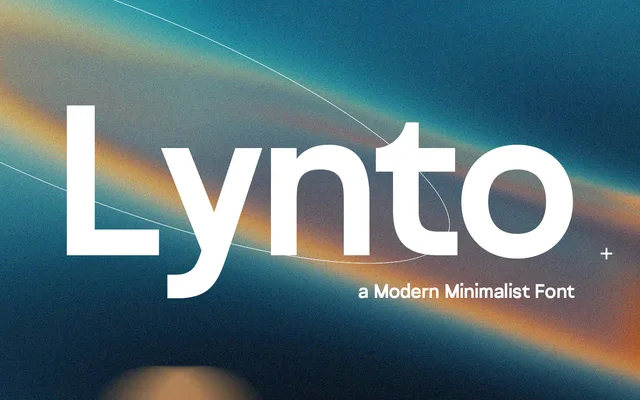 Lynto specimen from Drizy Font