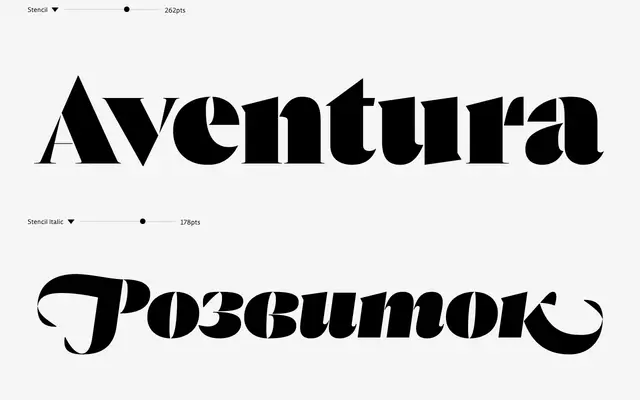 Agna Poster Pro specimen from DSType Foundry