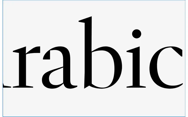 Ensaio Cover Arabic specimen from DSType Foundry