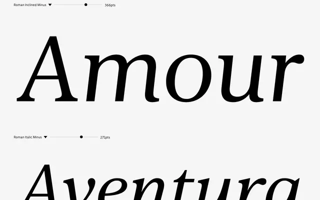 Pulso specimen from DSType Foundry
