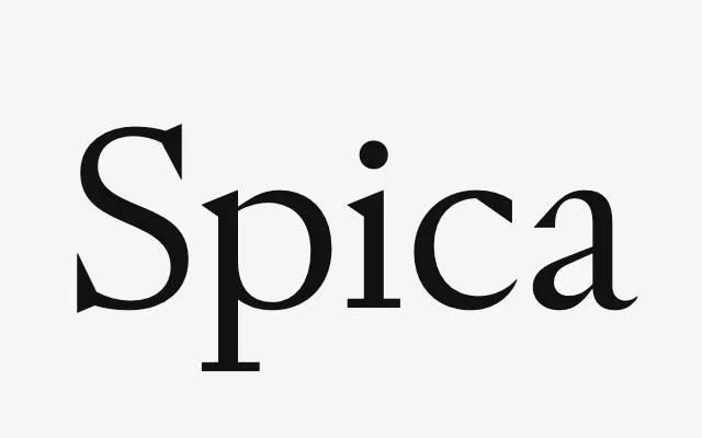 Spica specimen from DSType Foundry