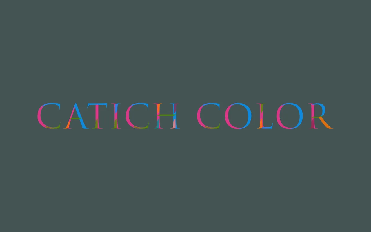 Catich Color specimen from DualType