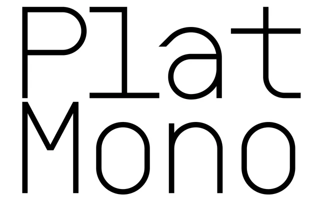 Plat Mono specimen from Due Studio