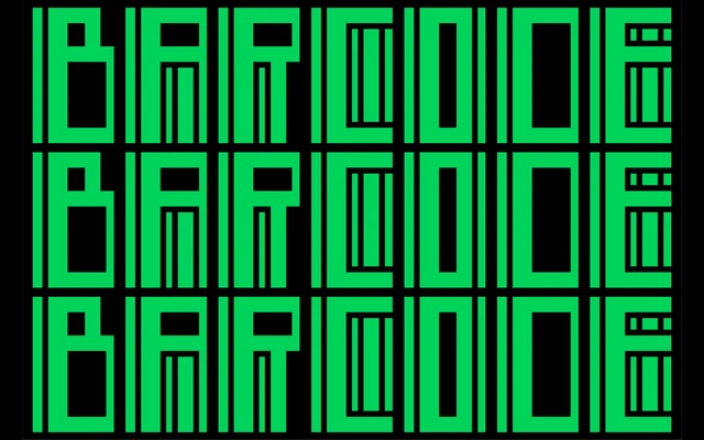 Barcode specimen from Dum Dum Studio