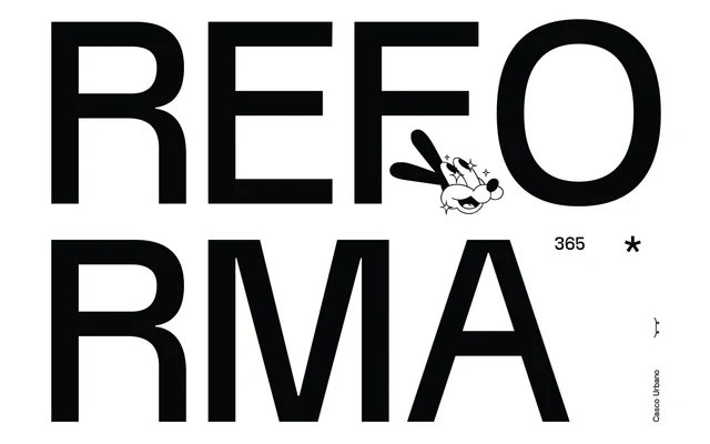Reforma Sans specimen from Dum Dum Studio