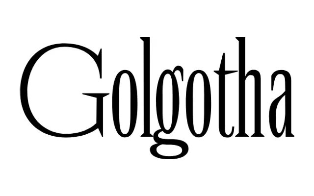 Golgotha specimen from E162
