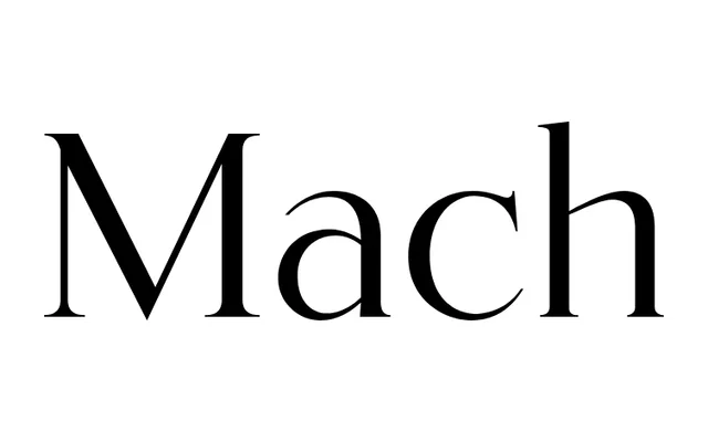 Mach specimen from E162