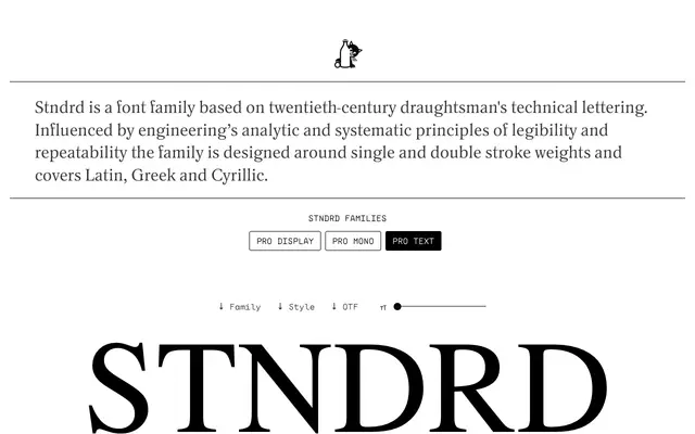 Stndrd specimen from East of Rome