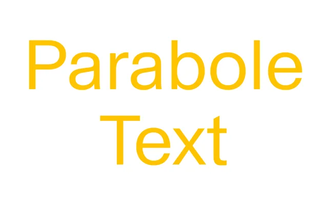 Parabole Text specimen from ECAL Typefaces