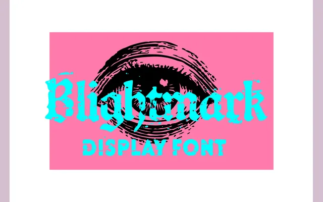 Blightmark specimen from Edignwn Type