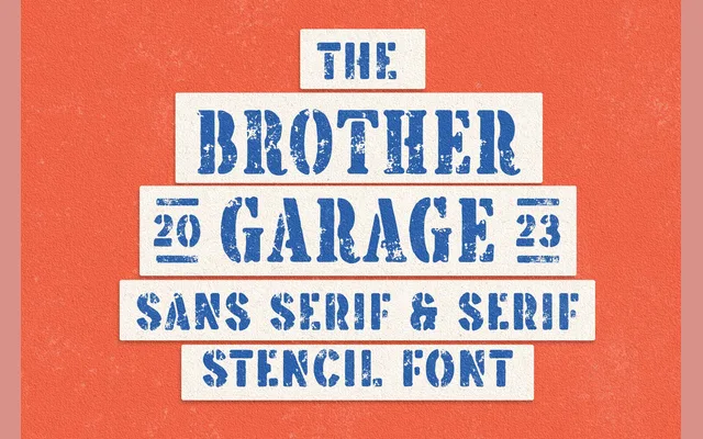 Brother Garage specimen from Edignwn Type