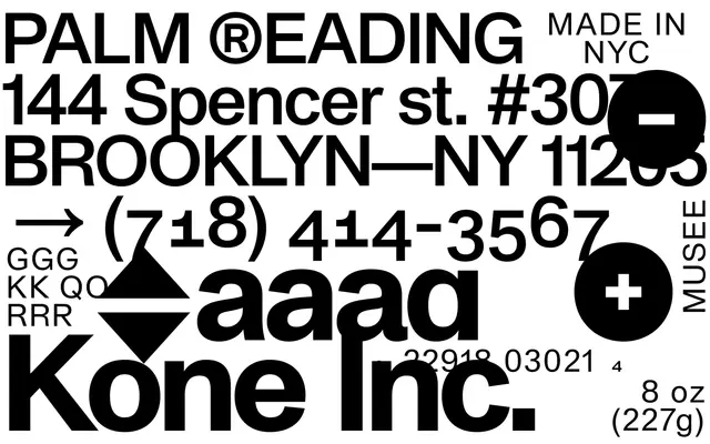 Syndicat Grotesk specimen from Edition Studio