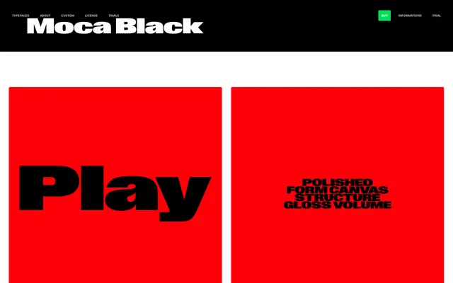 Moca Black specimen from Edito