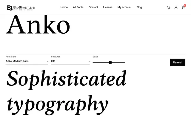 Anko specimen from Eko Bimantara