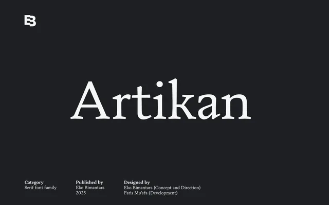 Artikan specimen from Eko Bimantara