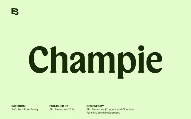 Champie specimen from Eko Bimantara