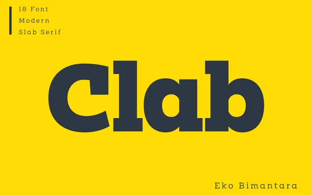 Clab specimen from Eko Bimantara
