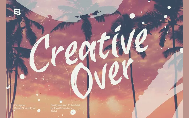 Creative Over specimen from Eko Bimantara