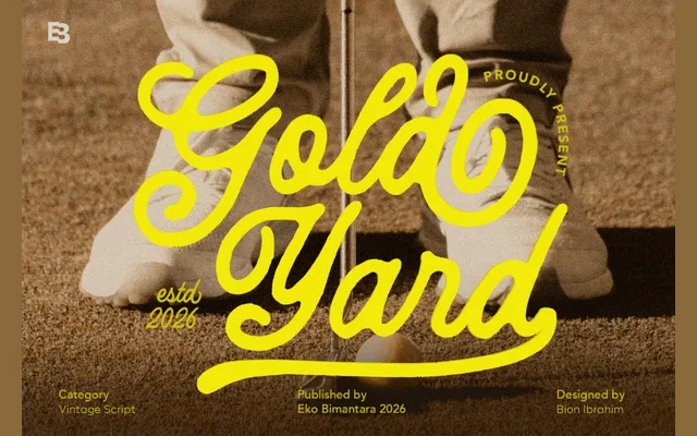 Gold Yard specimen from Eko Bimantara