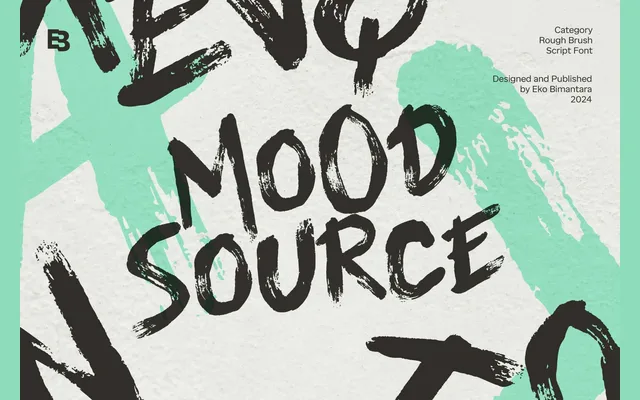 Mood Source specimen from Eko Bimantara