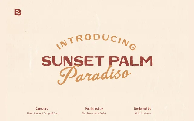Sunset Palm specimen from Eko Bimantara