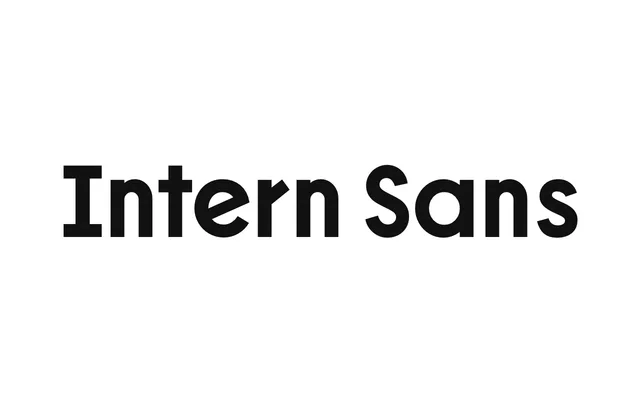 Intern Sans specimen from Element Type