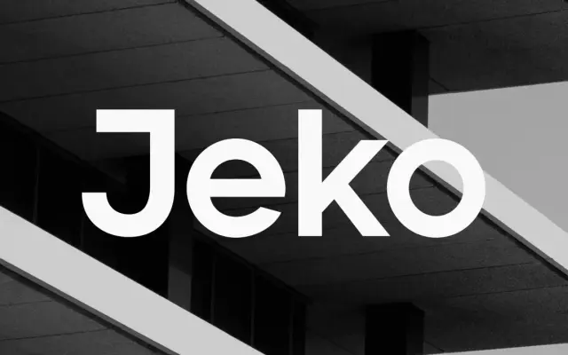 Jeko specimen from Ellen Luff Type Foundry