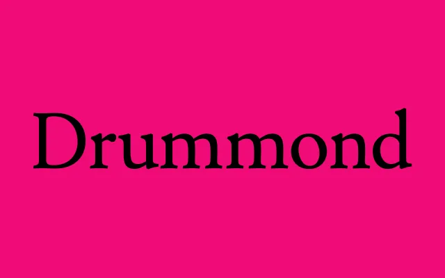 Drummond specimen from Eller Type
