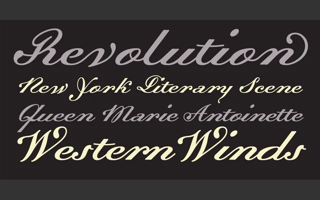 Dalliance specimen from Emigre