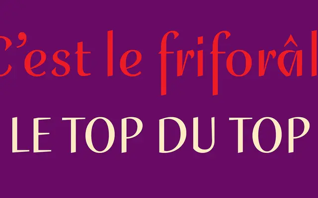 Franglais specimen from Emigre