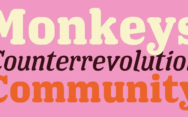 Los Feliz specimen from Emigre