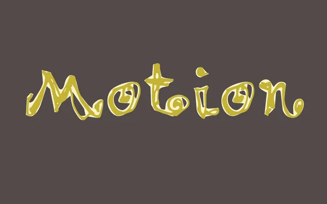Motion specimen from Emigre