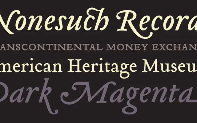 Tribute specimen from Emigre