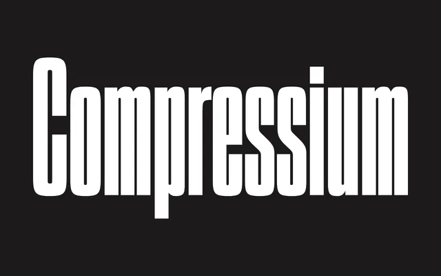 Compressium specimen from Emtype Foundry